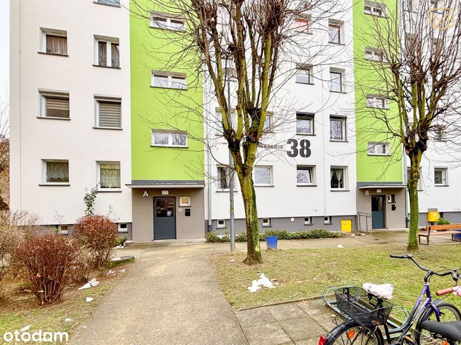 2-pokojowe 38 m² | 2 piętro | Balkon