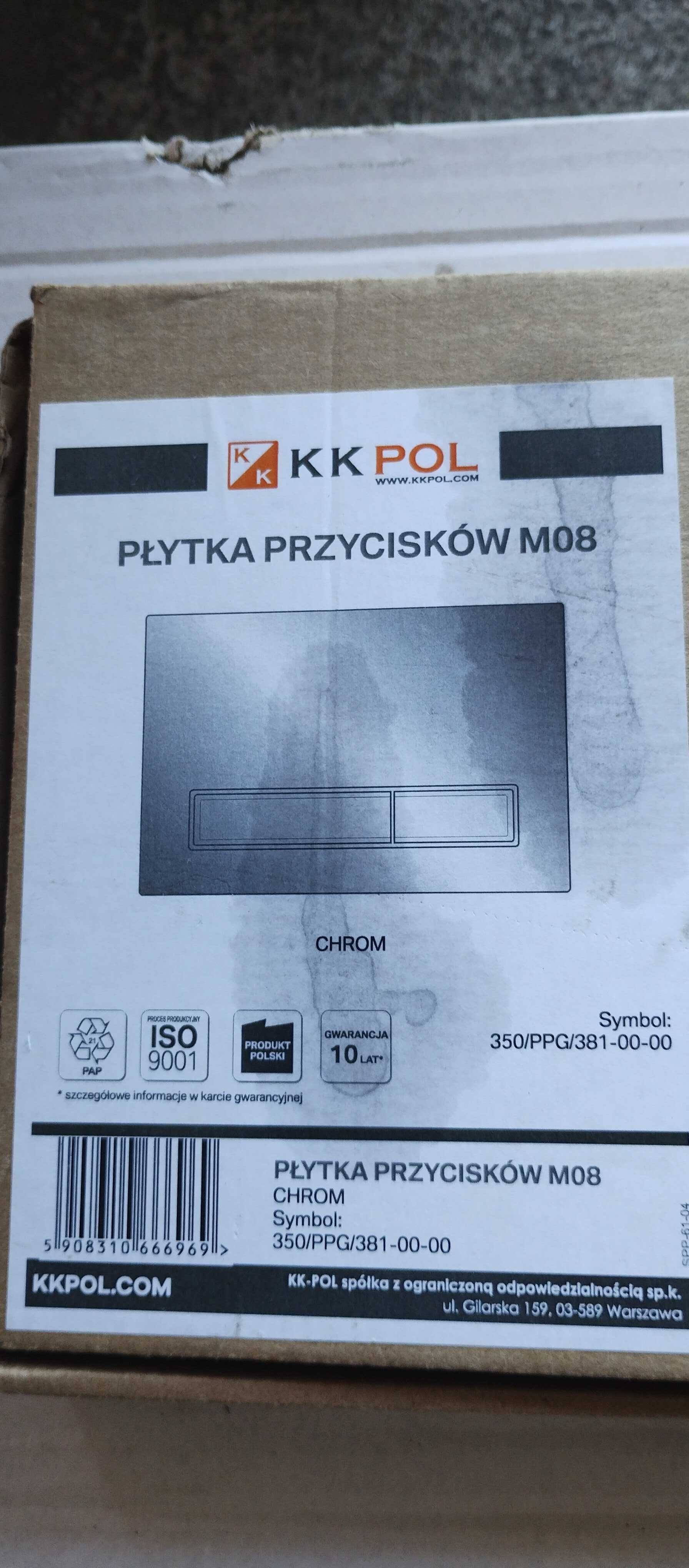 Przycisk spłuczki