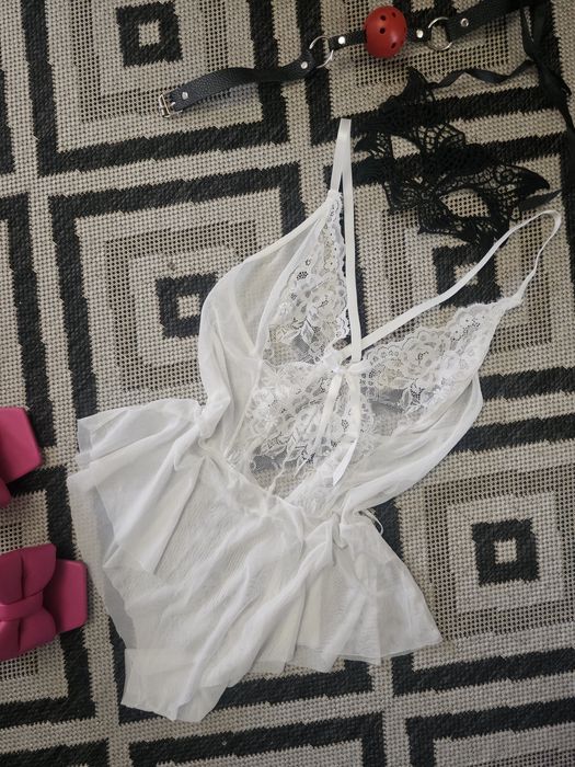 Піжама боді мережевна asos пенюар боди белое