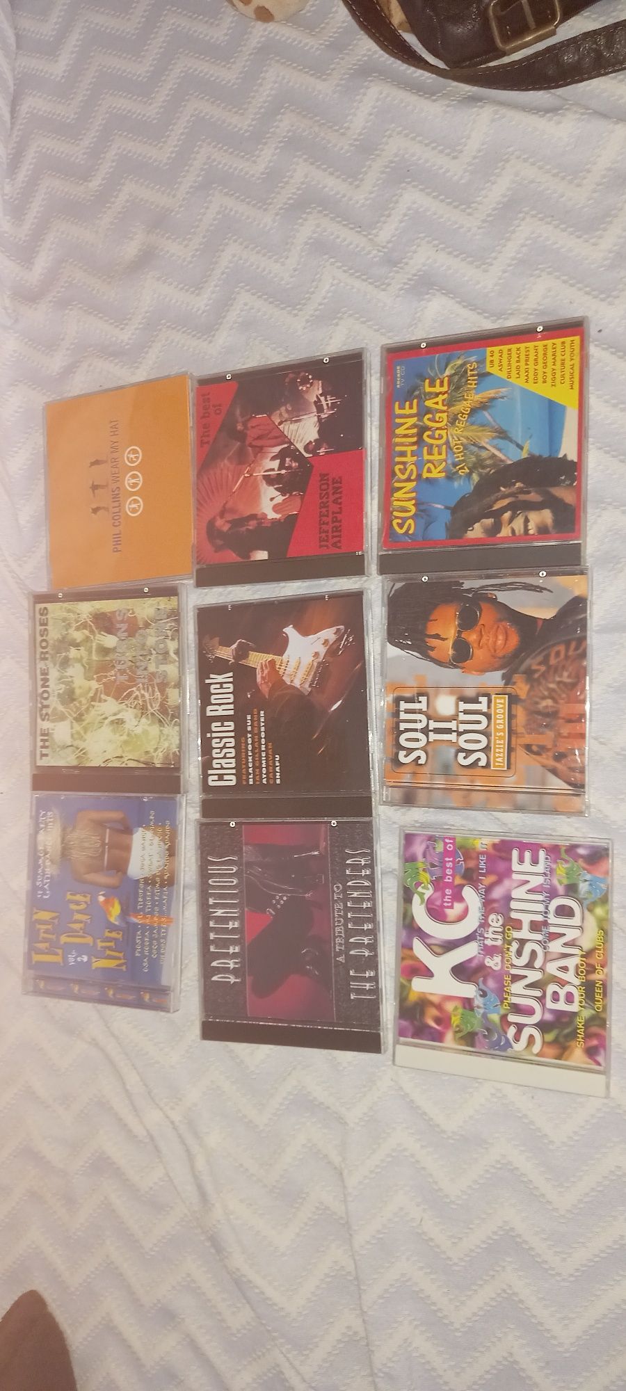 Cd's de vários tipos de música