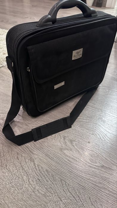 Чемодан портфель черный