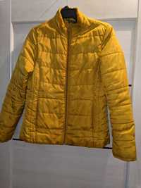 Куртки жіночі жовта та синя (двостороння )