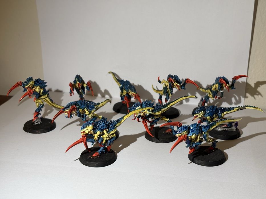 Tyranidzi mix/proxy. Carnifex, hormagaunt, warriors