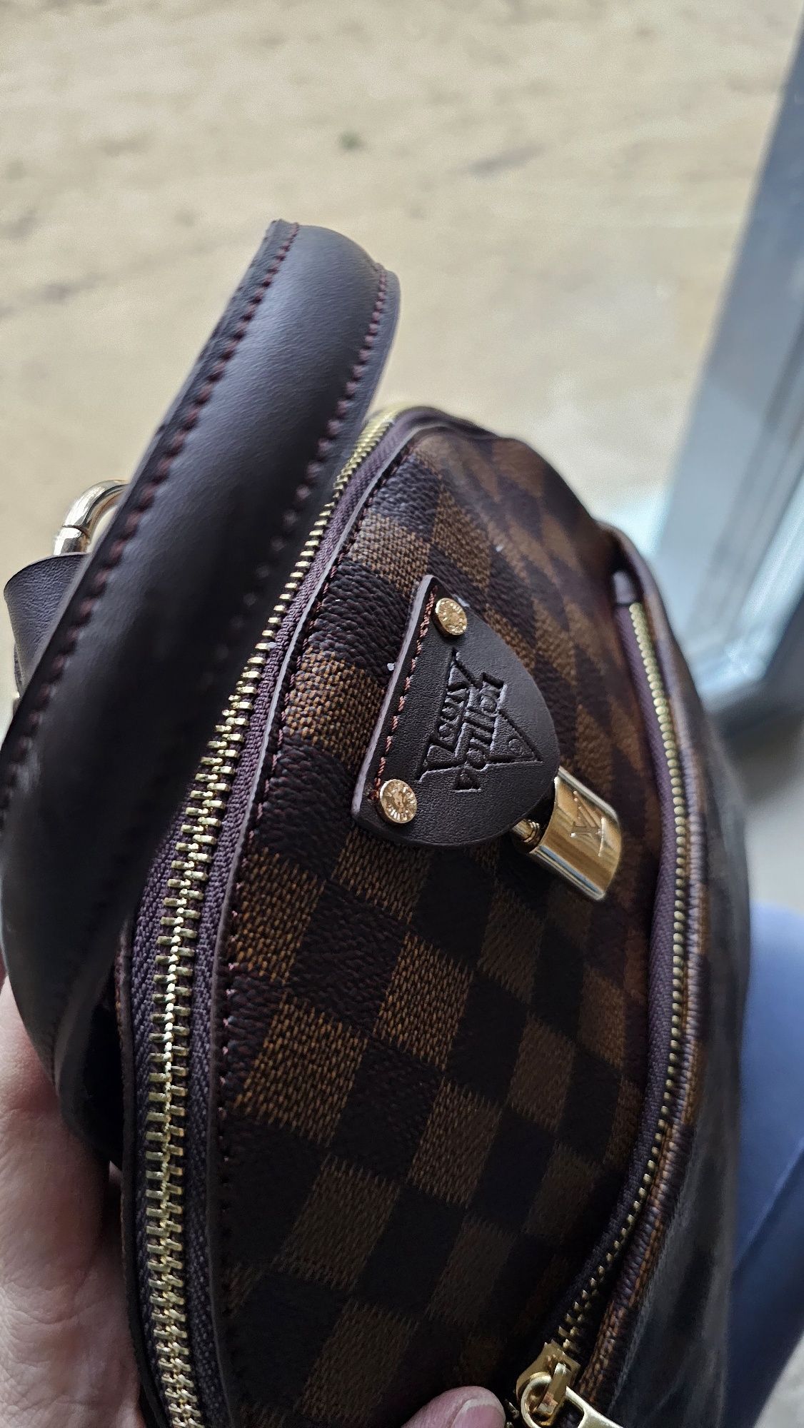 Plecak damier lv moonback pack piękny