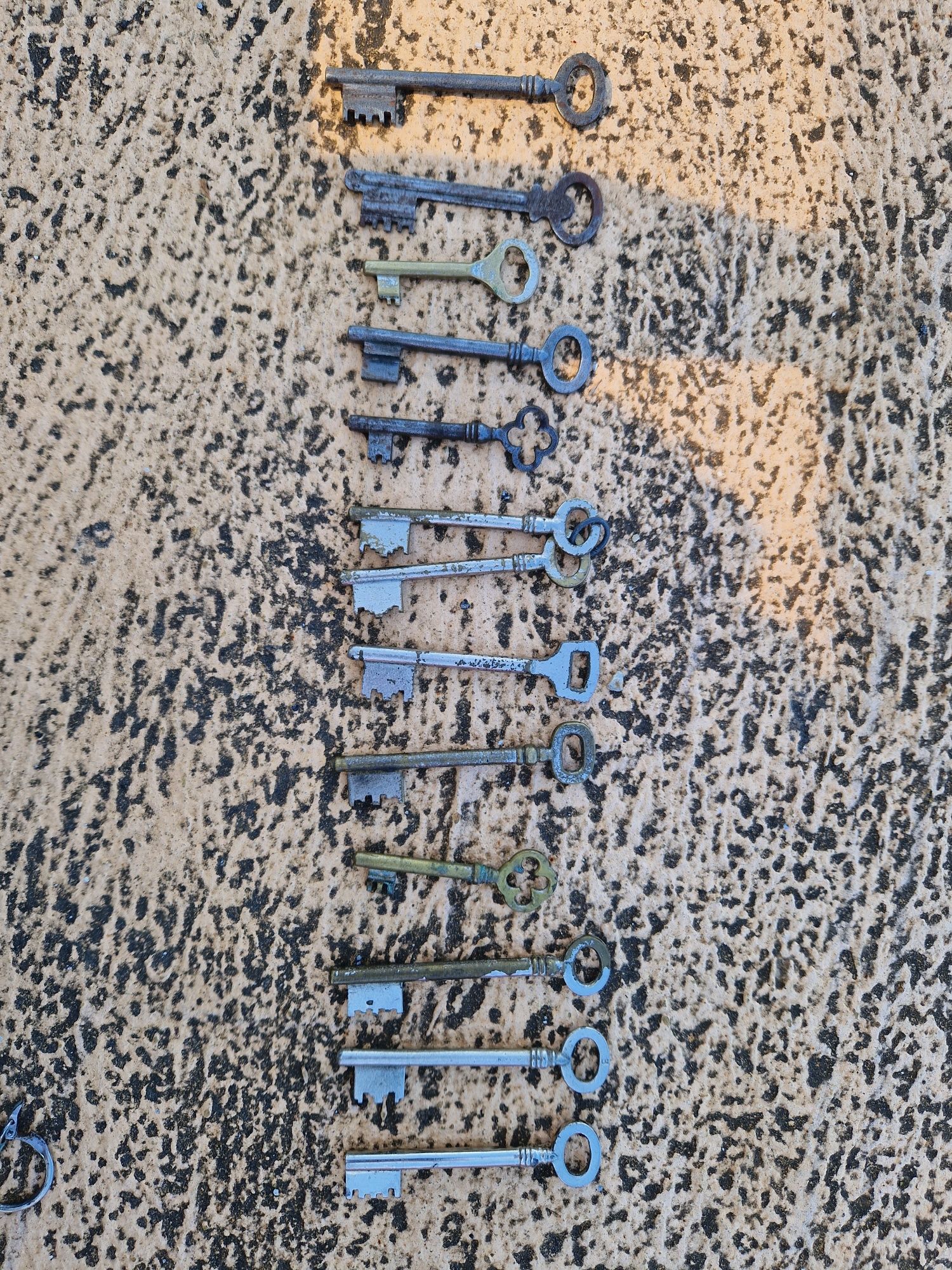 Conjunto de Chaves de porta antigas