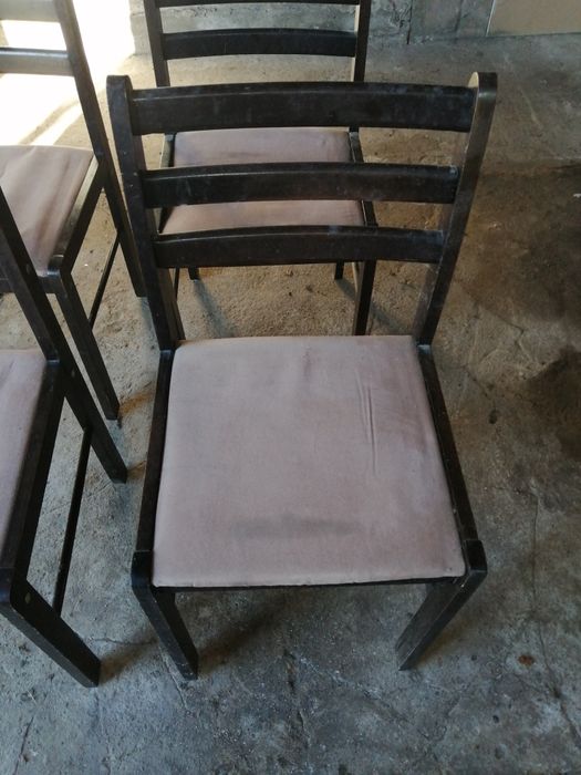 Stół z krzesłami Krzesła kuchenne 4 sztuki