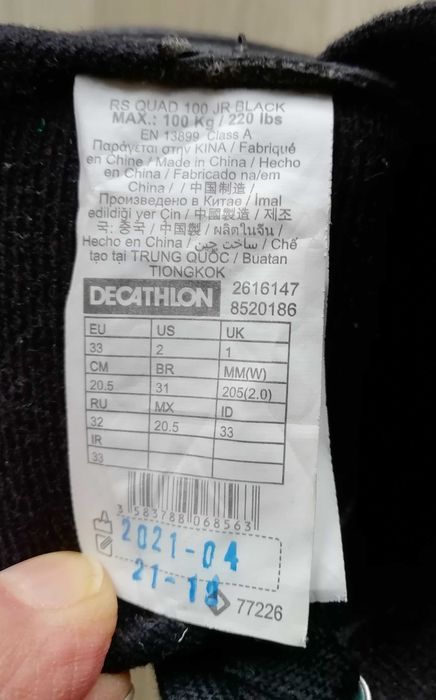 Wrotki Decathlon OXELO