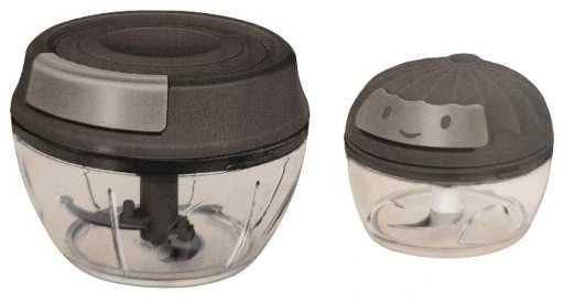 Rozdrabniacz do warzyw cebuli krajacz siekacz ręczny ZESTAW 2 SZT,