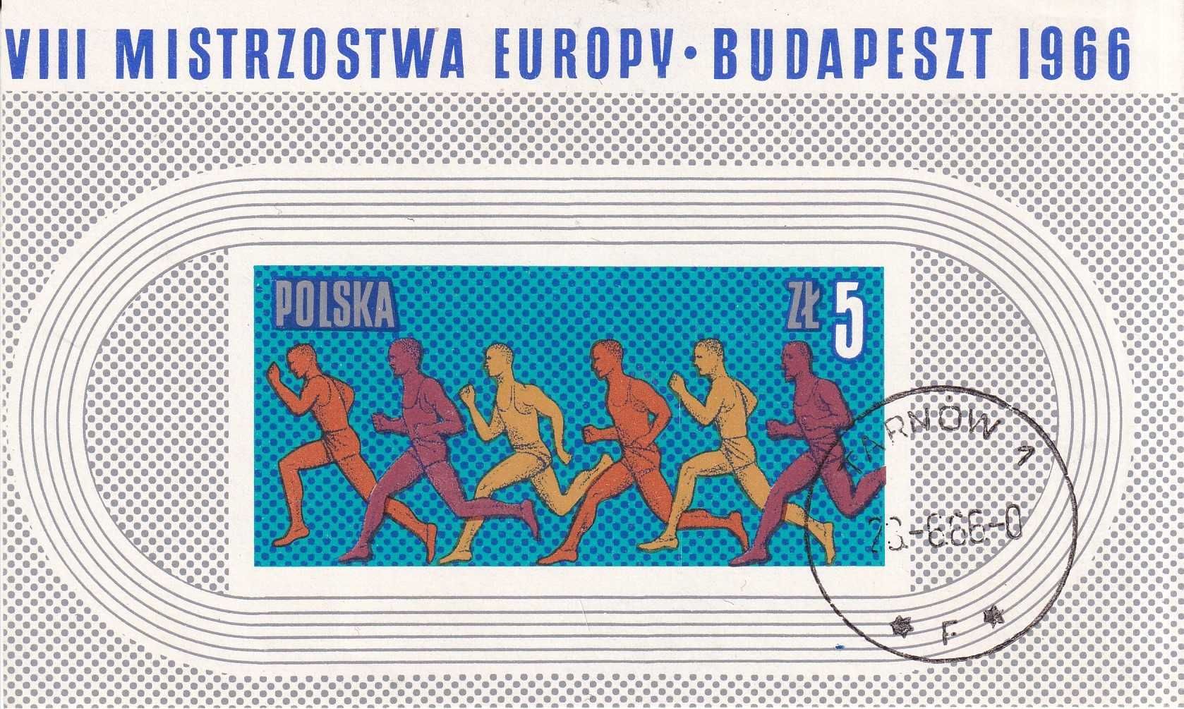 Polska 1966 bl.47 kasowany cena 1,20 zł kat.1€