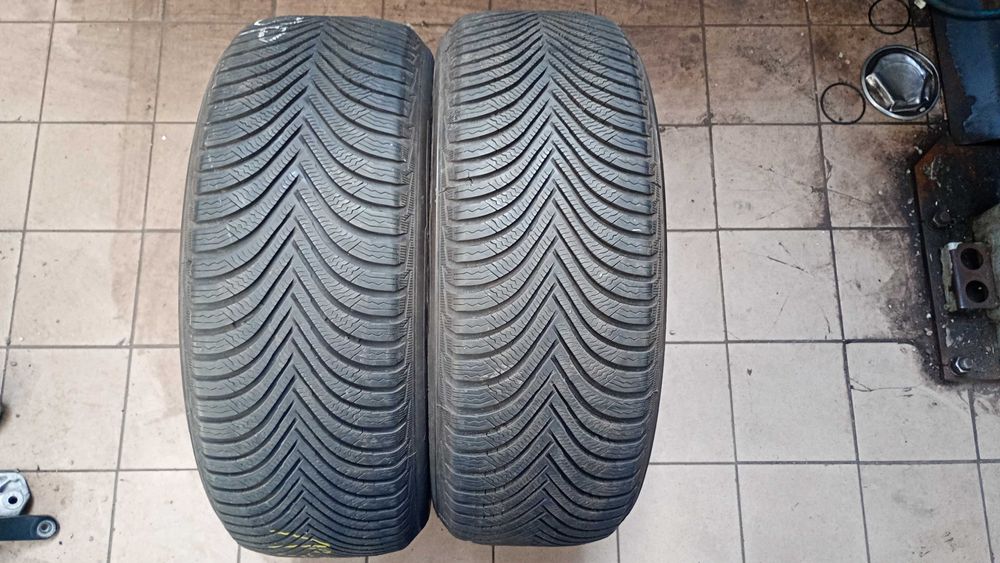 2x 225/55R17 Michelin Alpin 5 Zima Używane FV Siedlce