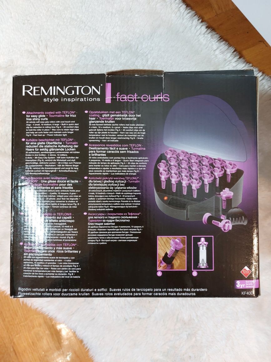 Remington Fast Curls Termoloki remington termolokówka wałki termiczne