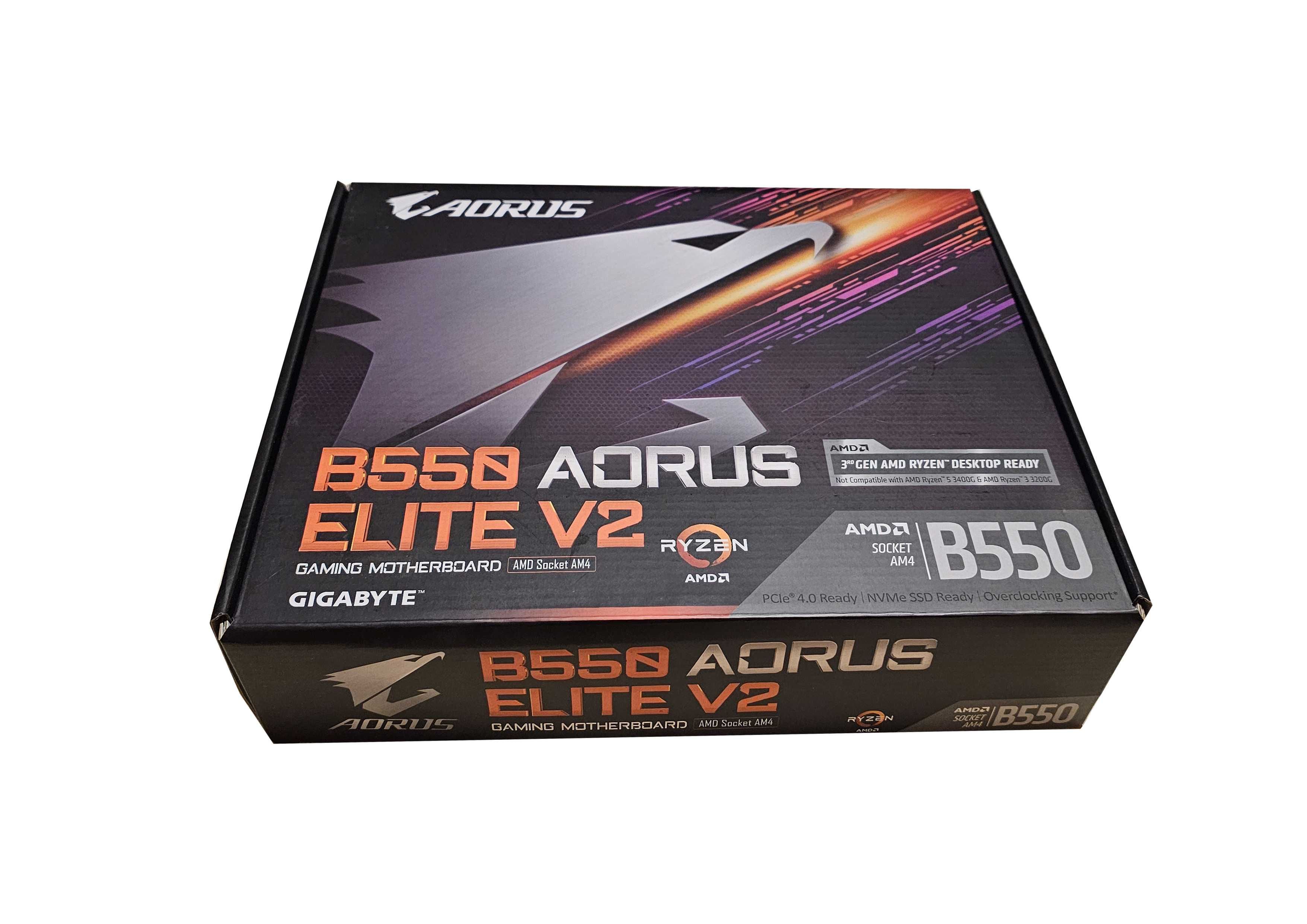 AMD Ryzen 7 5800X + B550 AORUS ELITE V2 + 4xBALLISTIX DDR4-3600