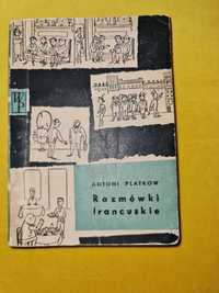 Rozmówki francuskie 1958 rok wydania