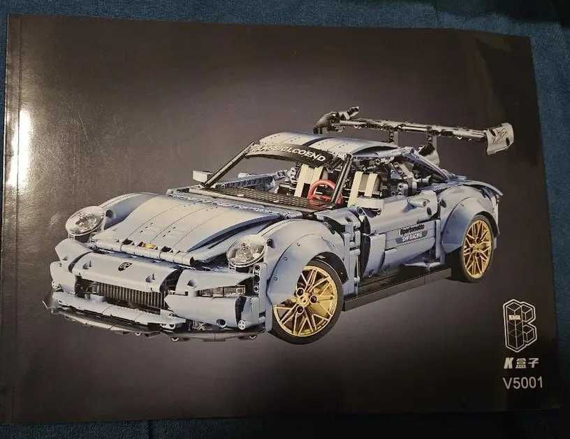 Конструктор Technic Porsche 911 GT3 Racing в коробці, 2100 деталей