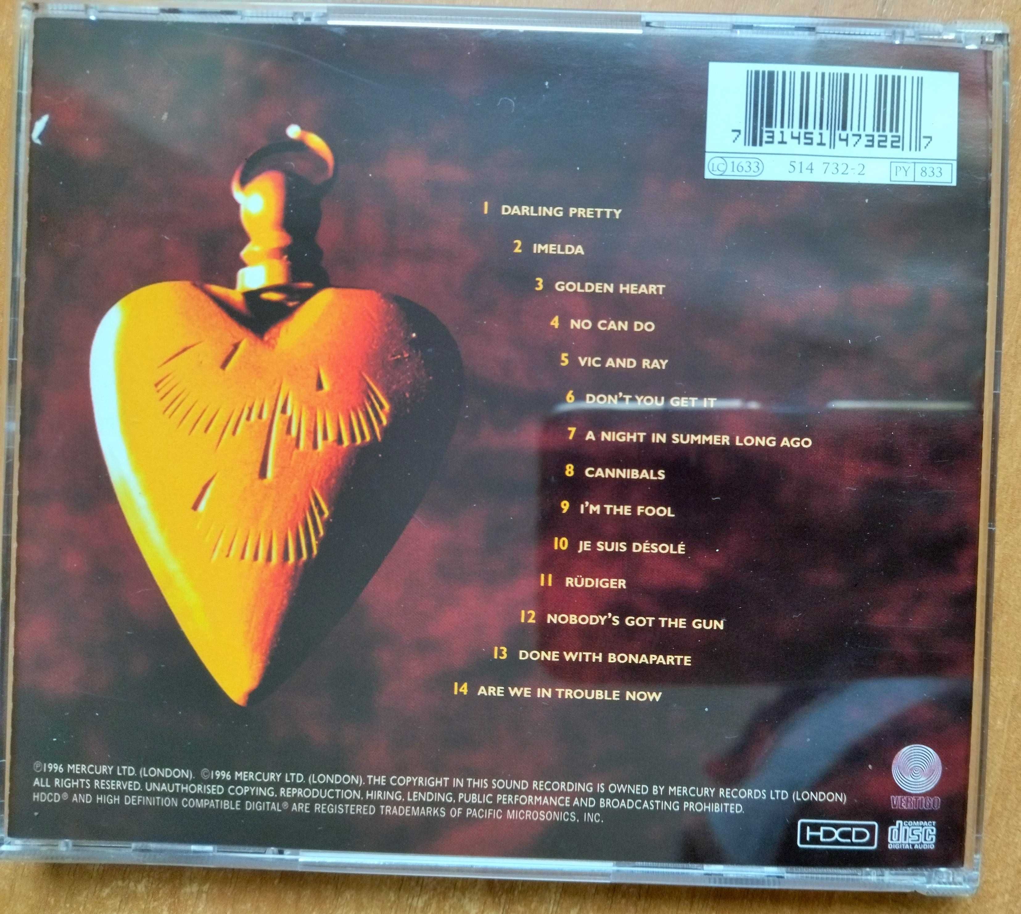 Mark Knopfler Golden heart CD