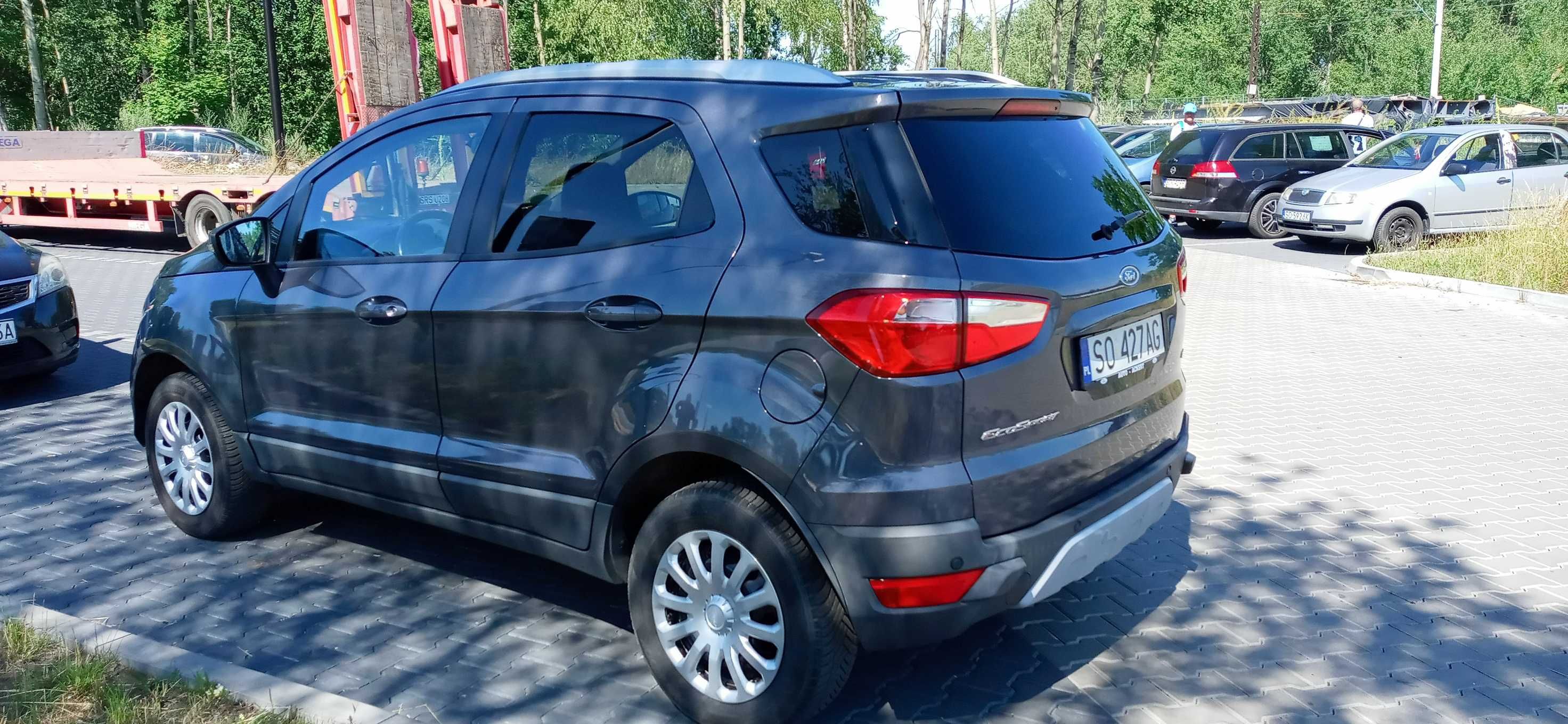 Ford EcoSport TITANIUM Zadbany LED Parktronic Keyless Sync Klimatronic
