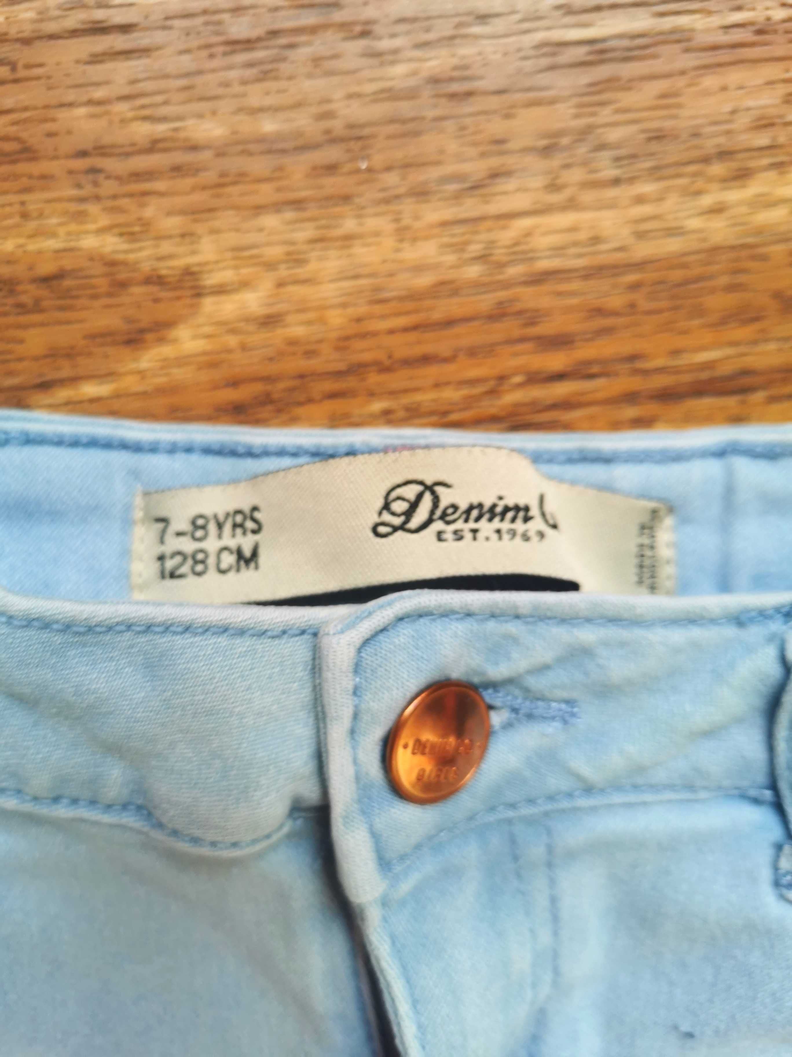 Шорты TU Denim 7-8 лет джинс трикотаж