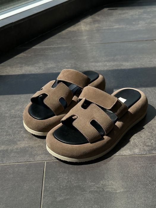 Босоніжки 38р./замша