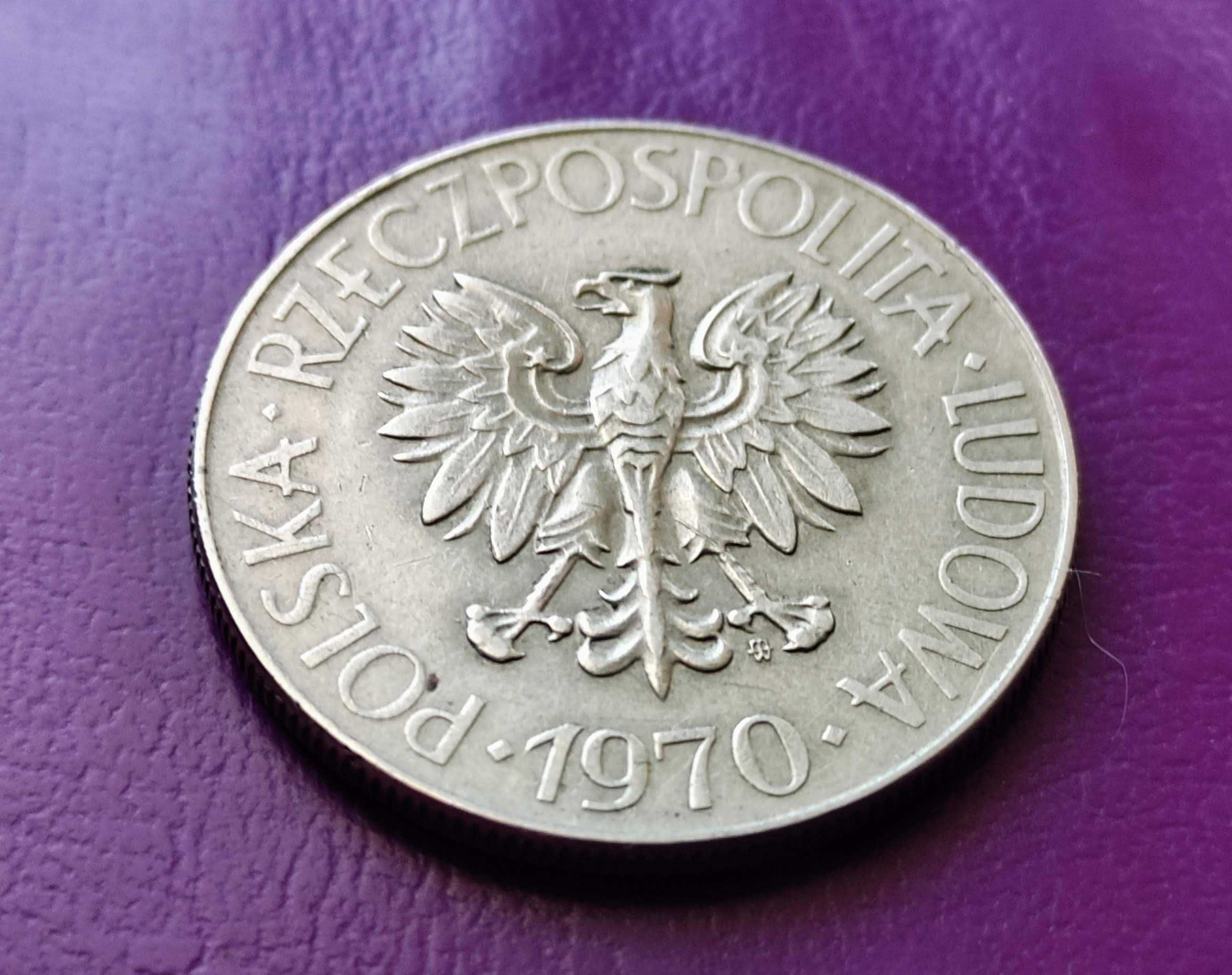 Moneta PRL-u 10 ZŁOTYCH 1970 - ''KOŚCIUSZKO'' - Ładna (nr.2)