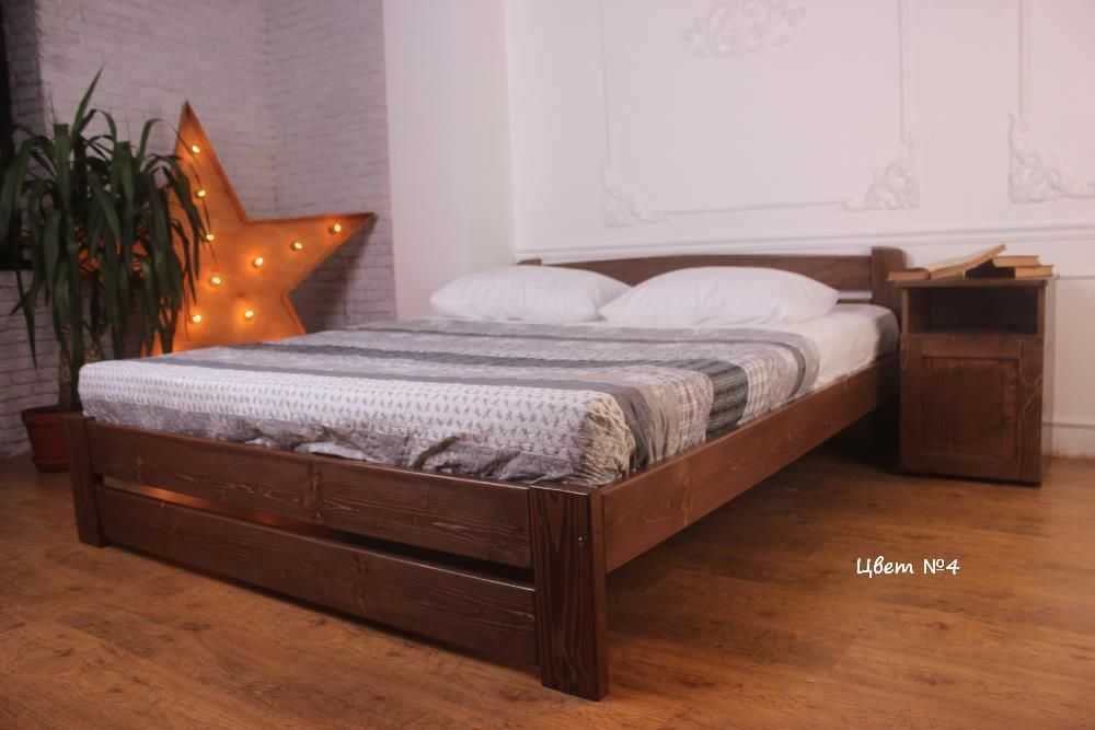 SALE! Кровать двуспальная деревянная Одесса Склад.. Усиленный каркас!