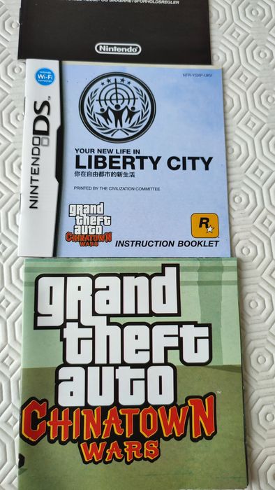 GTA Grand Theft Auto Chinatown Wars Nintendo DS