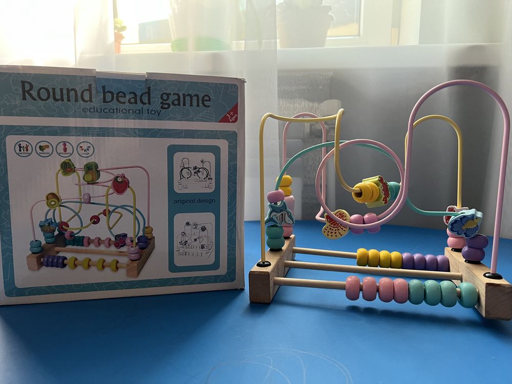 Деревянный лабиринт развивающие игрушки для малышей