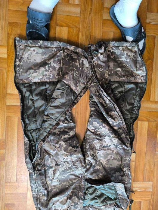 Штаны камуфляж, зимние, теплые