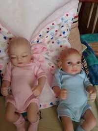 Куклы Реборн новорожденные мальчик и девочка реалестичные