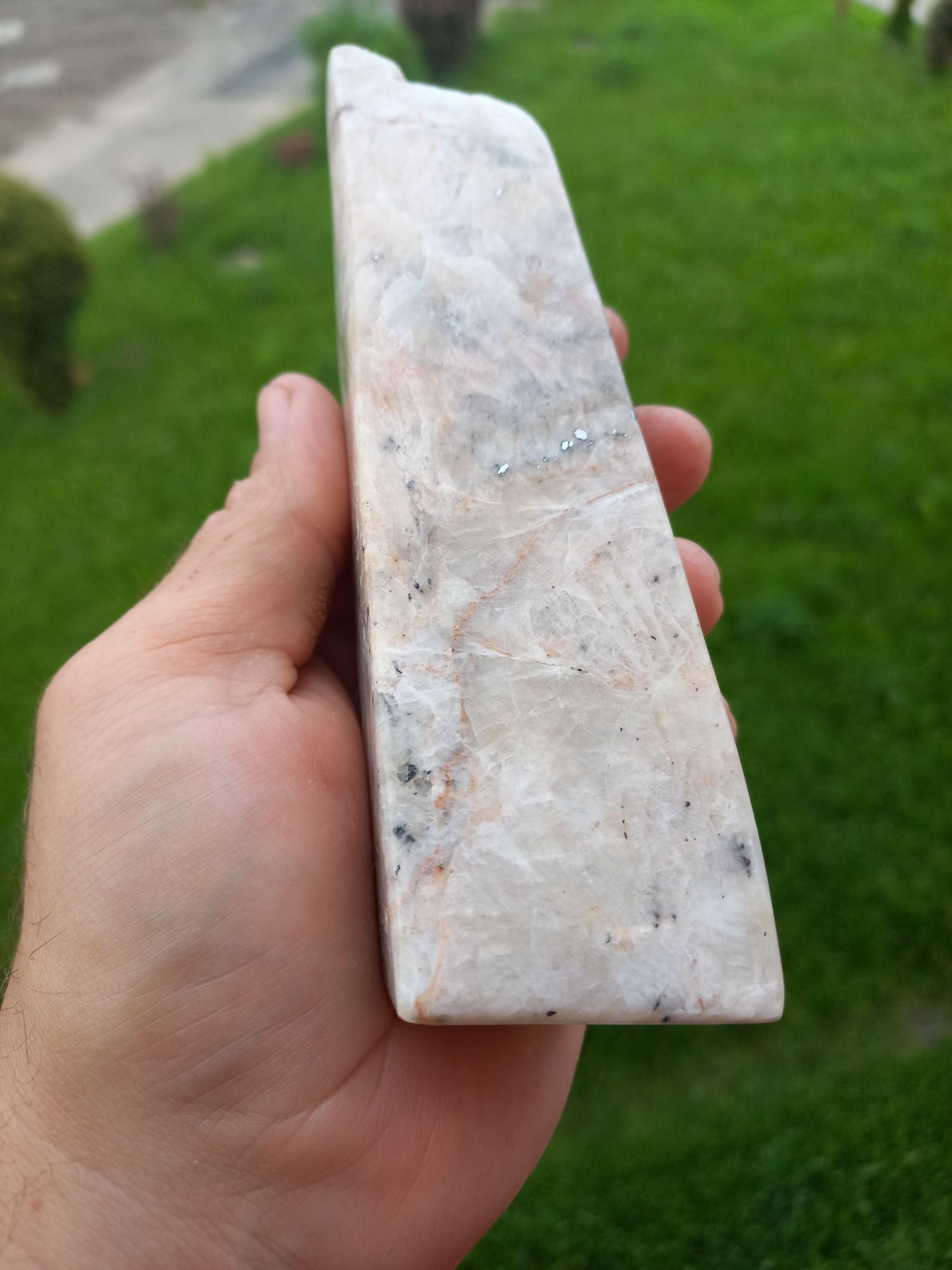 Minerały baryt z pirytem