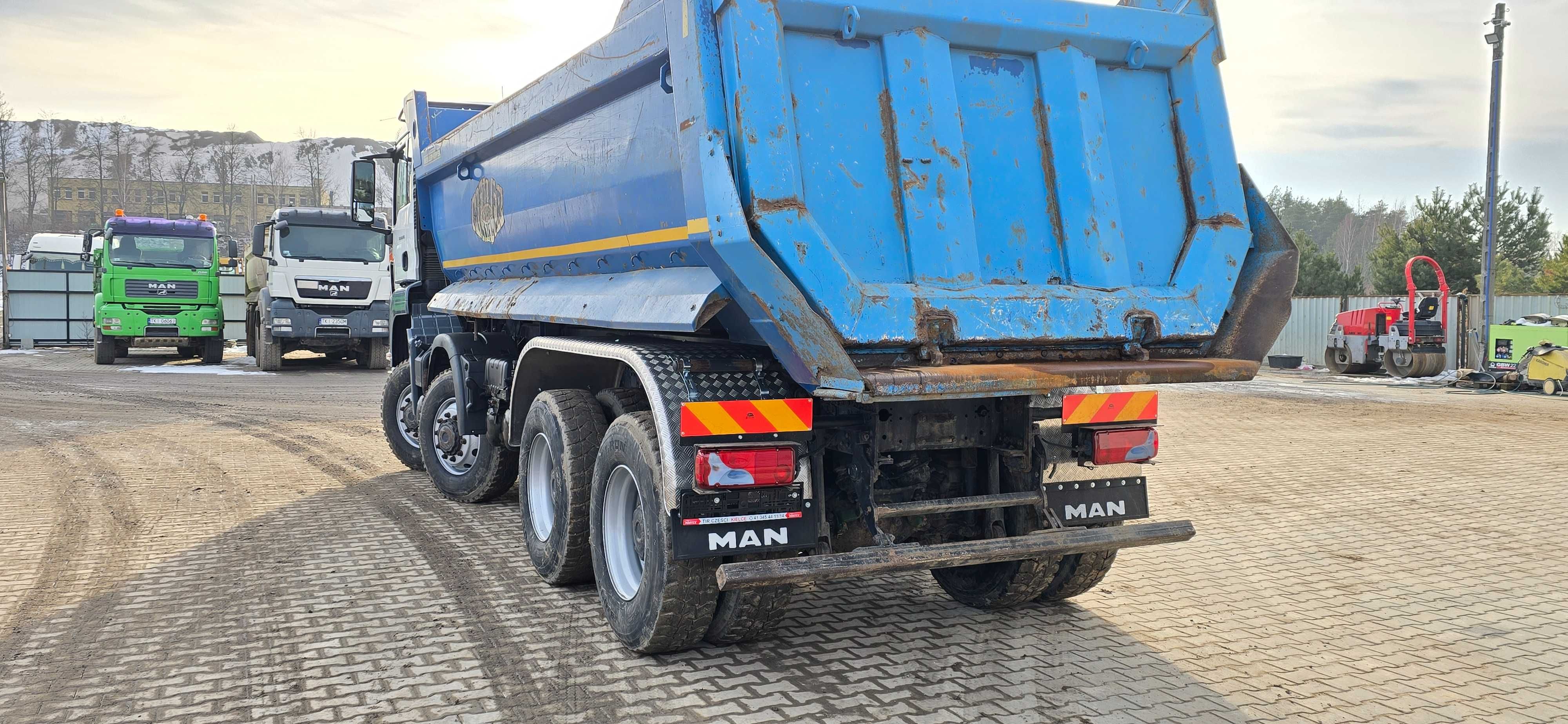 MAN TGS 41.440 WYWROT 2 Szt. Meiller Kipper 2011r ŁADNY STAN 8X8