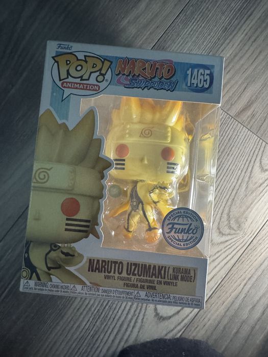 Funko pop naruto uzumaki kurama link 1465 naruto