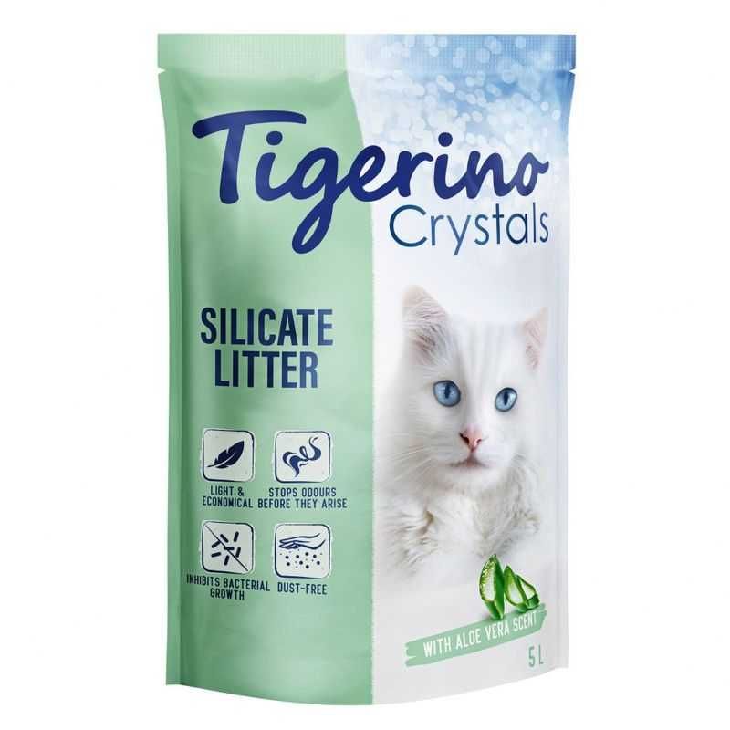 Żwirek dla kota silikonowy Tigerino Crystals 5 l OKAZJA !!!