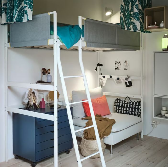 Łóżko na antresoli Ikea vitval