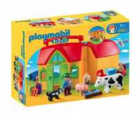 Playmobil 1.2.3 6962 Przenośne Gospodarstwo Rolne