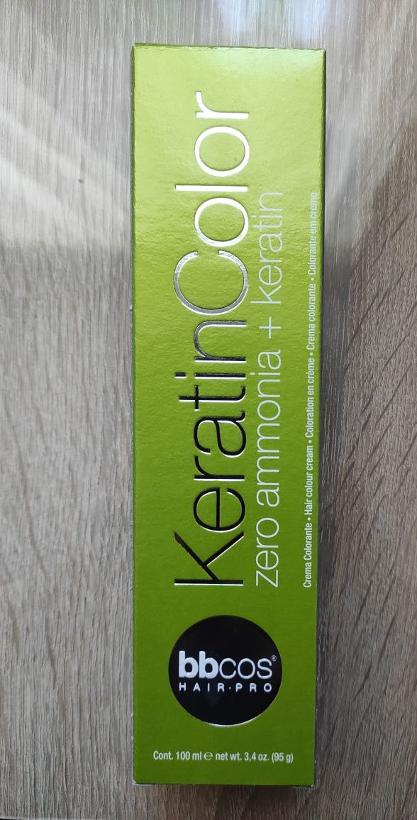 Безаміачна фарба для волосся BBcos KeratinColor Hair Cream, 10/0