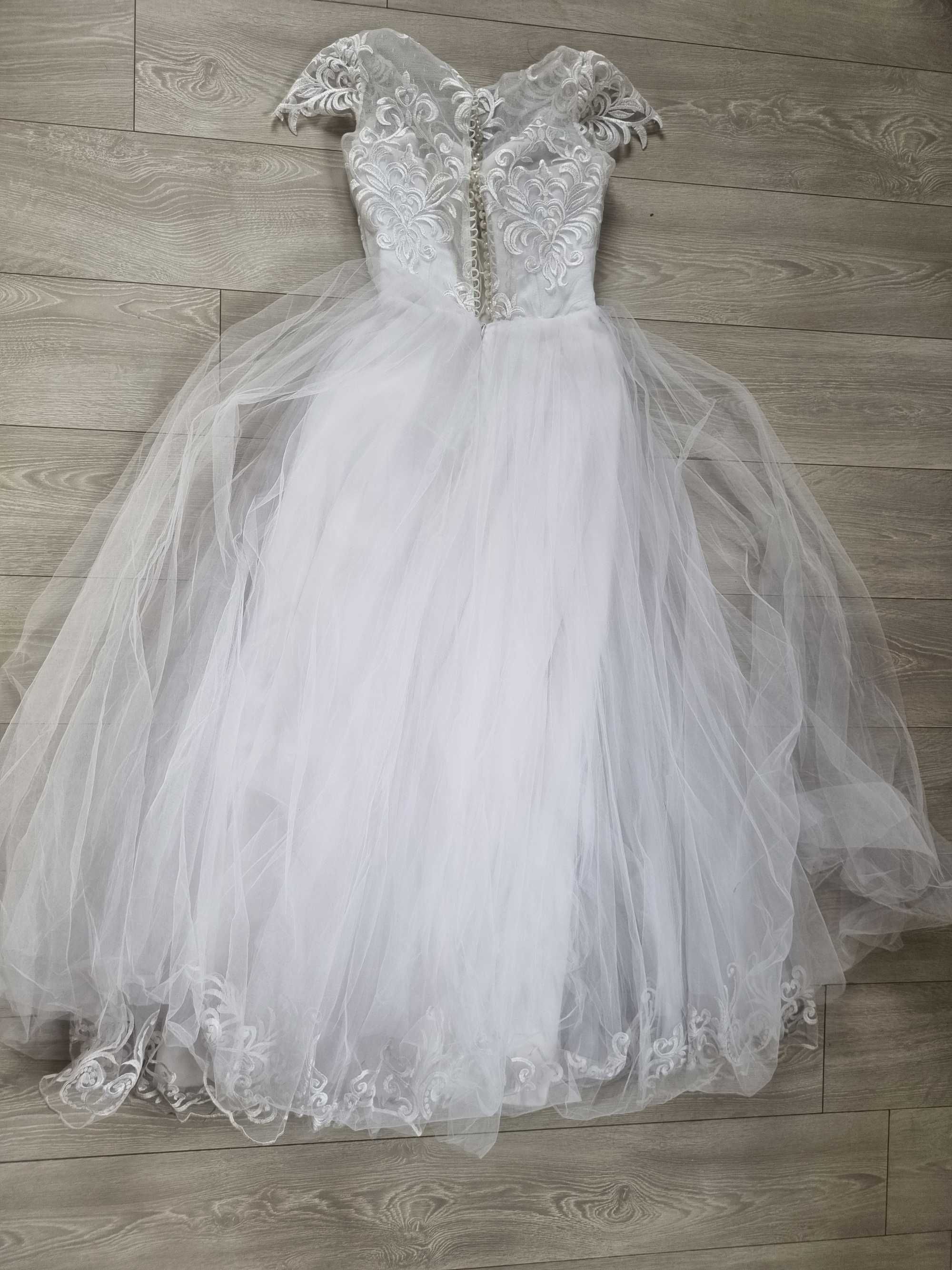 Свадебное платье,  размер xs