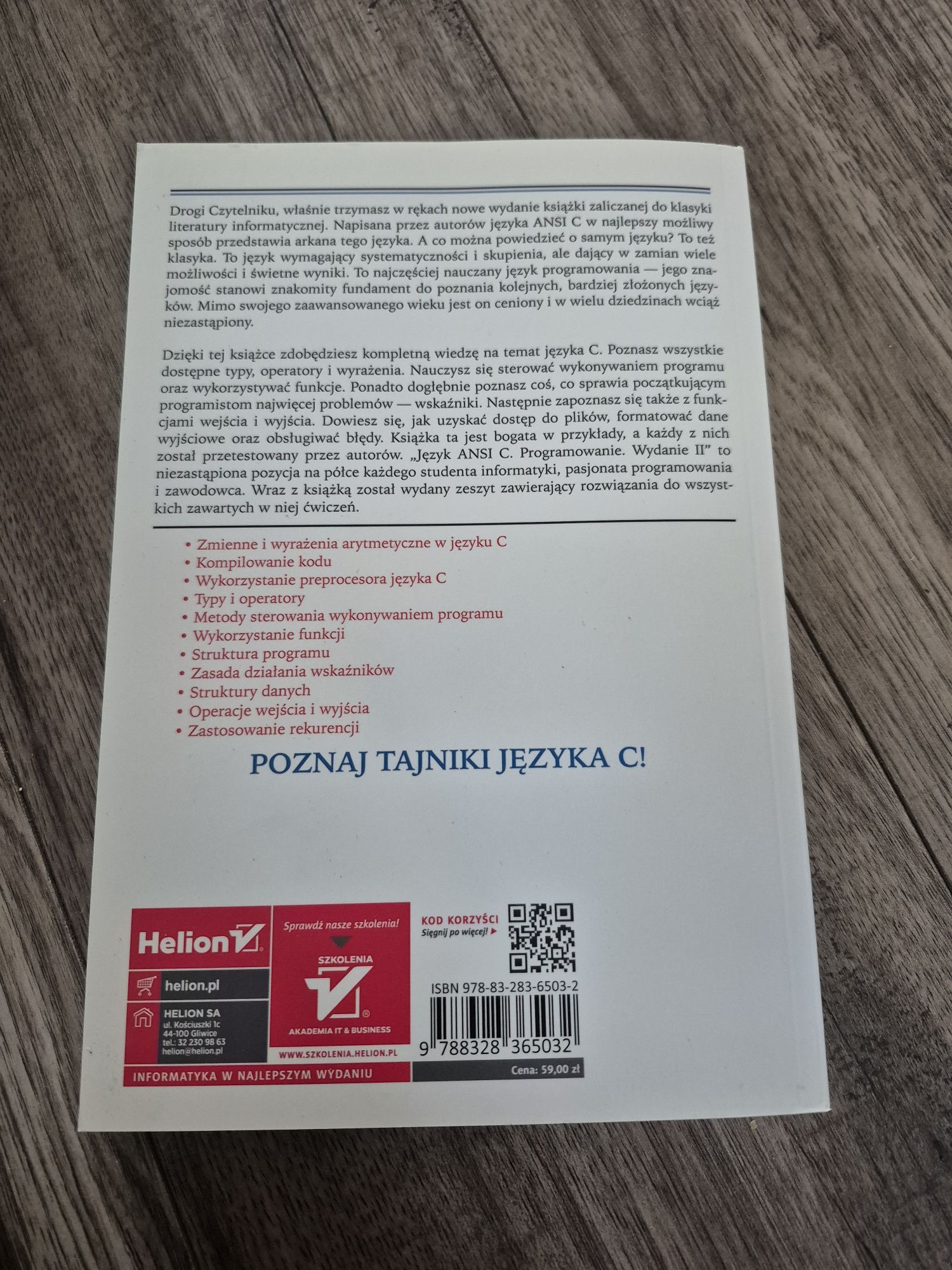 Książka Programowanie Język C ANSI C Brian W