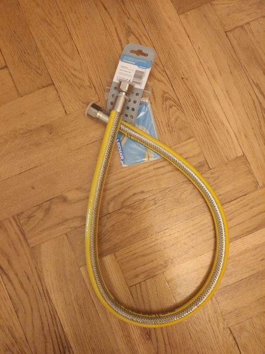Wąż gazowy Elastyczne przyłącze Lechar FLEXO-GAS GW 1/2x1000