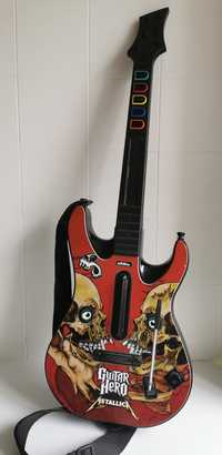 Guitarra playstation 2 Guitar Hero Metallica