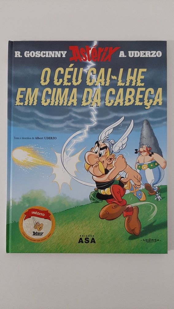 Asterix, o céu cai-lhe em cima da cabeça