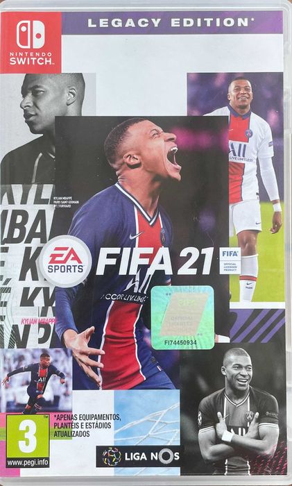 Jogo FIFA 21 - Legacy Edition - Nintendo Switch