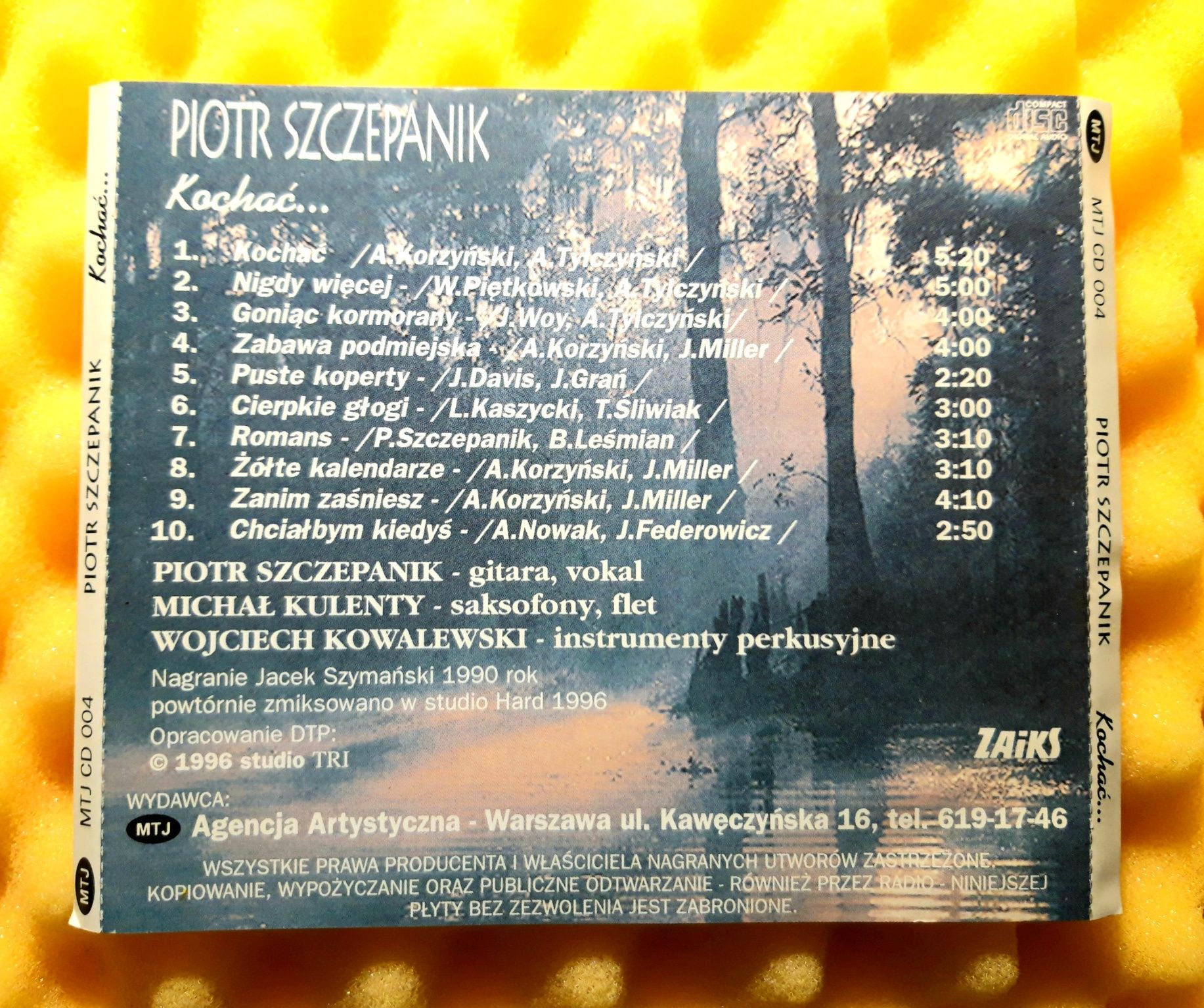 Piotr Szczepanik - Kochać (CD, 1996)