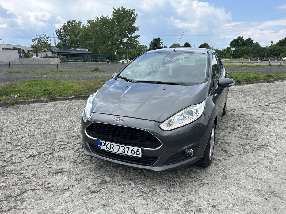 Ford Fiesta Super Stan Klimatyzacja Ekonomiczny Bogata Wersja Ledy