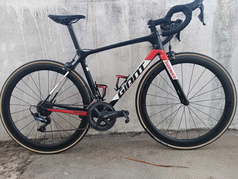Giant TCR Advanced Pro Team Carbon Sunweb (+ par rodas carbono extra)