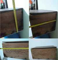 caixa rara e antiga em madeira : manteiga