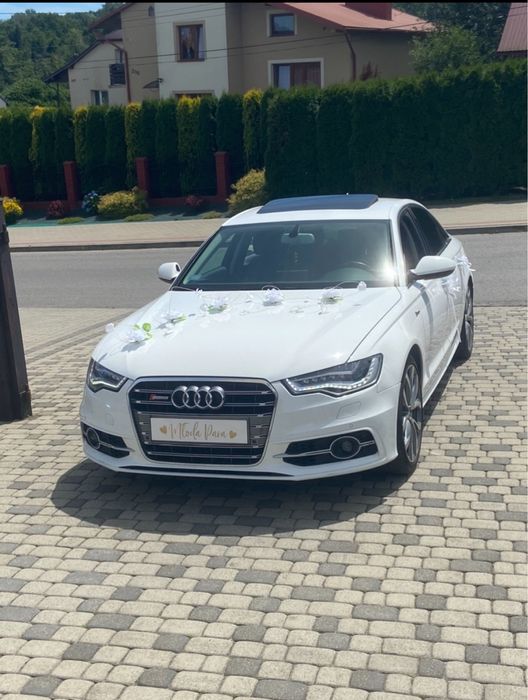 Auto do ślubu. Audi A6 S-line