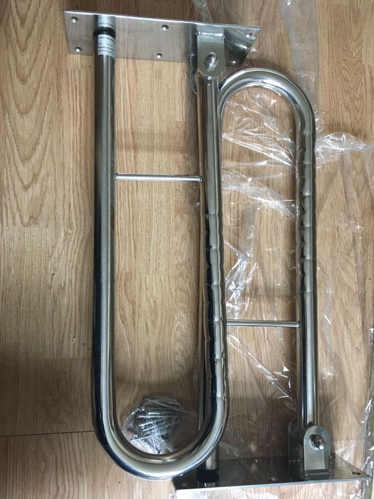 2 uchwyty uchylne Lehnen stal nierdzewna dł. 62 cm