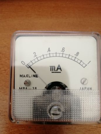 Amperimetro DC MRA-38 Vintage antigo