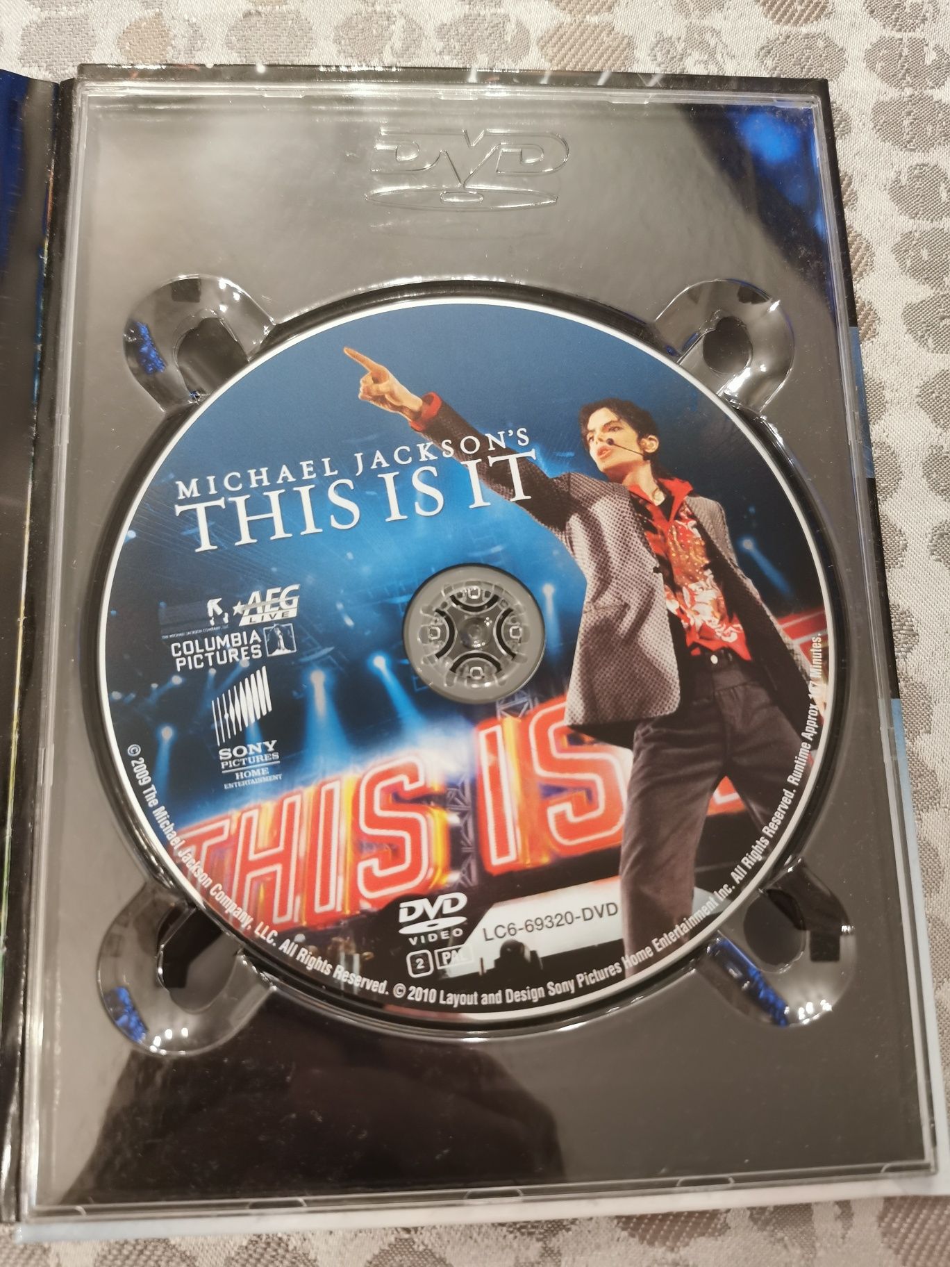 Płyta DVD Michael Jackson's This is it