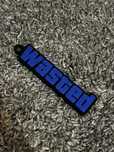 Brelok Wasted GTA Grand Thef Auto Gamer Fan Club Blue